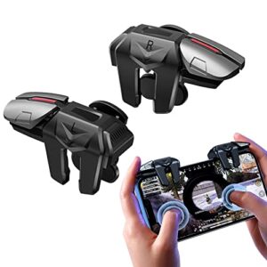 game controller trigger for pu-bg, g21 gamepad joystick aim shooting l1 r1 key button compatible for i-phone [video game] [video game] [video game]