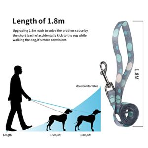 Pet Dog Harness, Walk-in Small Dog Harness and Leash Set, Soft and Non-Deformable Puppy Vest + 1.8m Dog Leash, Anti-Escape Puppy Kitten Harness, Suitable for Outdoor Walking of Cats and Small Dogs…