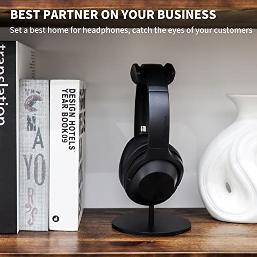 Srhythm Headphone Stand,Metal Headset Holder for Space-Saving and Display