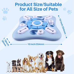 AVOAR Dog Puzzle Toys, Interactive Dog Toys for Large Medium Small Smart Dogs, Squeaky Dog Toys, Dog Enrichment Toys Dog mentally Stimulation Toys for Training, Dog Treat Chew Toy Gifts for Puppy&Cats