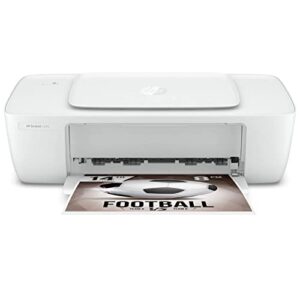 hp deskjet 1255 compact wired single-function color inkjet printer portable home office equipment, white - print only, usb connectivity, 4800 x 1200 dpi, 8.5" x 14", cbmou printer_cable