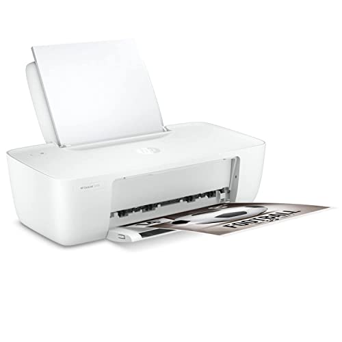 HP Deskjet 1255 Compact Wired Single-Function Color Inkjet Printer Portable Home Office Equipment, White - Print Only, USB Connectivity, 4800 x 1200 dpi, 8.5" x 14", Cbmou Printer_Cable