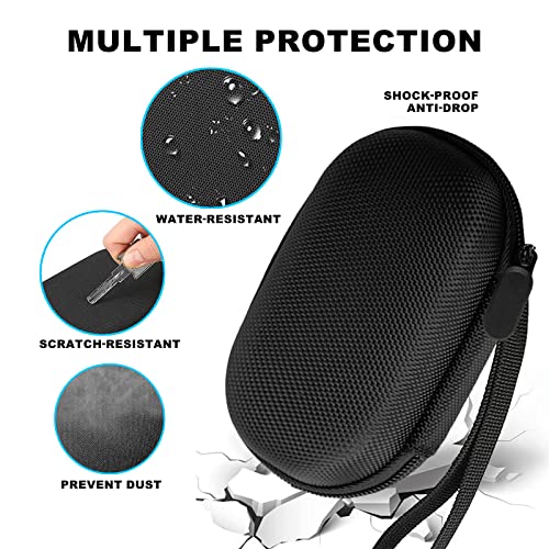 QuietComfort Earbuds Case Cover Protector & USB c Charging Cable Cord Replacement for Bose Sport Earbuds & Bose QuietComfort Wireless Earbuds Hard Case Replacement Carrying case (Inside Black)