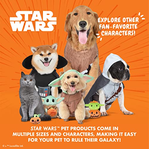Star Wars: Darth Vader Halloween 2022 Pet Costume -Small - |Star Wars Halloween Costumes for Dogs, Funny Dog Costumes | Officially Licensed Star Wars Dog Halloween Costume, Black (FF14744-22)