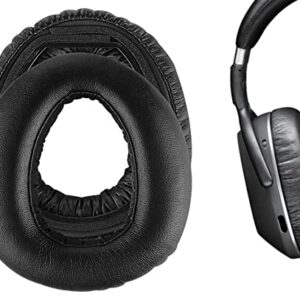 Replacement Ear Pads Cushions for Sennheiser PXC 550 PXC 550-II Wireless MB 660 PXC480 Series Headphones Earpads, Headset Ear Cups Repair Parts (Black Cushions for Sennheiser PXC 550)