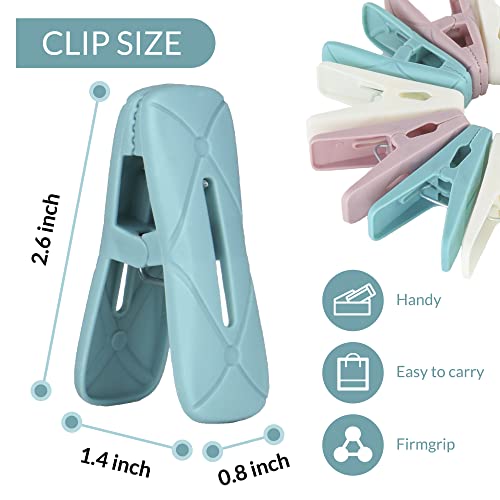 Chip Clips,Bag Clips,Chip Clip,Clips for Food Packages,Bag Clips for Food Chip Clips Bag Clips Food Clips,Clip Clothespins Plastic Clothes Pins for Photo and Crafts Indoor and Outdoor Pack of 36