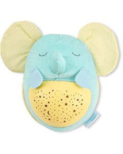 simple joys by carter's unisex kid's soft soother, elephant, one size