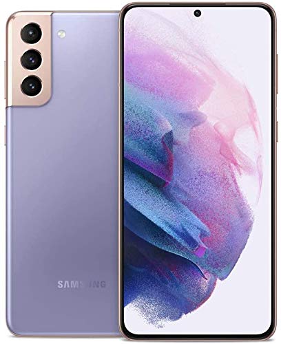 Samsung Galaxy S21 5G G991B Dual 256GB 8GB RAM Factory Unlocked (GSM Only | No CDMA - not Compatible with Verizon/Sprint) International Version - Phantom Violet (Renewed)