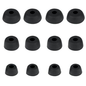 ear tips compatible with jabra elite 65t headphone,6 pairs replacement silicone tips compatible with jabra elite 65t 75t/active 65t 75t/ s/m/l earbud tips black