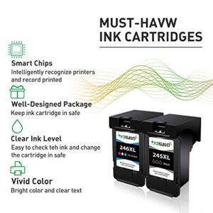 batuto Remanufactured for Canon 245xl Black Ink Cartridge Replacement for Canon 245 246 Ink Cartridge for Pixma MX490 MX492 MG2522 TR4500 TR4520 TS3100 TS3122 TS3300 TS3322 TS3320(1 Black)