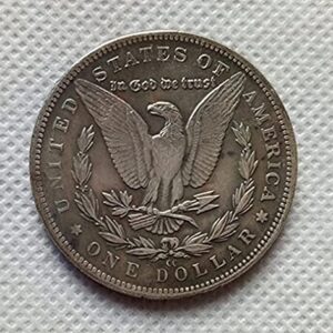 Rare Antique USA United States 1893 Morgan CC Dollar Woman Cool Silver Color Antique Restrike Coin. Discover Now!