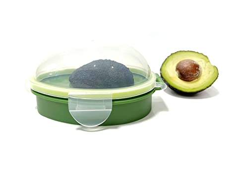 halteoly Avocado Saver Holder Food Crisper Storage Box Fruit Keeper Avocado Keeper Storage container-Keep Your Avocados Fresh for Days