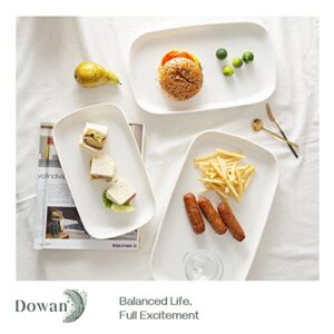 DOWAN Bundle - Ceramic Baking Dish and Serving Platter Set
