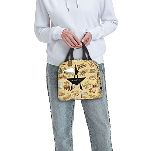 Lunch Bag For Women Men Insulated Lunch Box For Adult Reusable Lunch Tote Bag For Work, Picnic, Travel