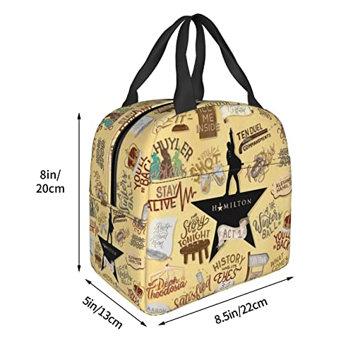 Lunch Bag For Women Men Insulated Lunch Box For Adult Reusable Lunch Tote Bag For Work, Picnic, Travel