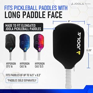 JOOLA Elongated Pickleball Paddle Cover - Neoprene Sleeve Ben Johns Hyperion and Long Pickleball Paddles, Black - 11.25" Paddle Cover