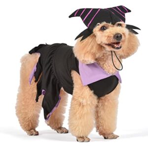 disney for pets halloween disney villains maleficent costume - small - | disney villains halloween costumes for dogs, officially licensed disney dog halloween costume, purple (ff22960)