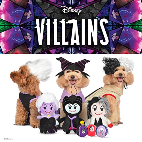 Disney for Pets Halloween Disney Villains Maleficent Costume - Small - | Disney Villains Halloween Costumes for Dogs, Officially Licensed Disney Dog Halloween Costume, Purple (FF22960)