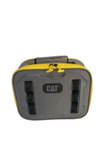caterpillar lunch box, grey/black, one size