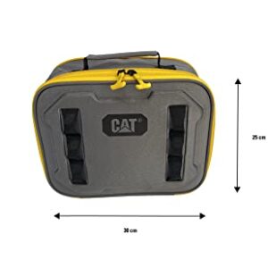 Caterpillar Lunch Box, Grey/Black, One Size