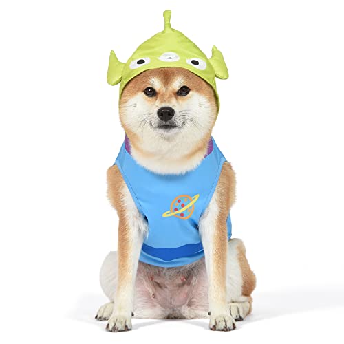 Disney for Pets Halloween Toy Story Aliens Costume -Extra Extra Large | 2XL Halloween Costumes for Dogs, Officially Licensed Disney Dog Halloween Costume for Pets, Blue (FF22909)