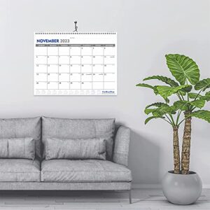 2023 Calendar - Wall Calendar from January 2023 to June 2024, 14.5 x 11 Inches, 18 Monthly Calendar with Twin-Wire Binding, Thick Paper and Ruled Blocks for Home, School and Office