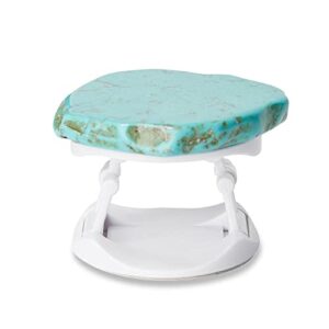 Turquoise Gemstone Phone Grip Stand Mount Holder for Cellphone, Tablet