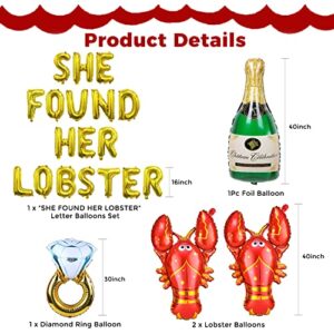 Friends Bachelorette Party Decorations Friends Themed Bachelorette Party Favors Bridal Shower Decorations Bachelorette Balloons Decor Bride To Be Balloons She Found Her Lobster Balloon Engagement Sash
