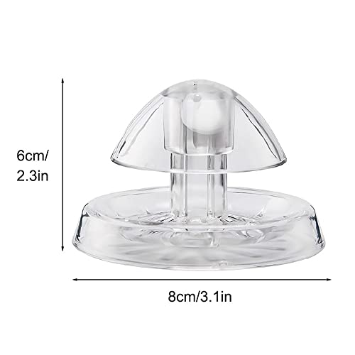 DONGKER Transparent Snail Catcher, Aquarium Snail Trap Snail Box with Fishing Line for Aquarium Fish Tank