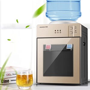 snkourin top loading water cooler dispenser,cold and hot water dispenser for 3 to 5 gallon bottles,countertop water cooler dispenser for home office coffee tea bar dorm