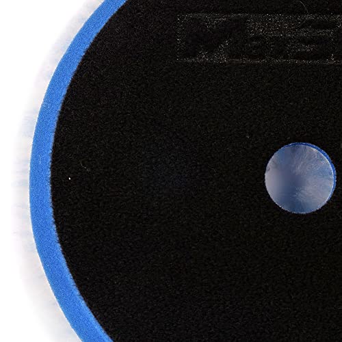 Maxshine 5” Synthetic Wool Pad for Cutting – Durable, Suitable for Heavy Load, Hook and Loop, for DA and Rotary Polishers