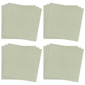 cieovo 100 pieces sage green napkins, sage green cocktail party napkins disposable tableware dinner napkin for dinner cocktail party baby bridal shower birthday wedding party supplies