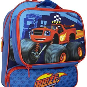 Blaze and the Monster Machines Kids Backpack and Lunch Bag Blue