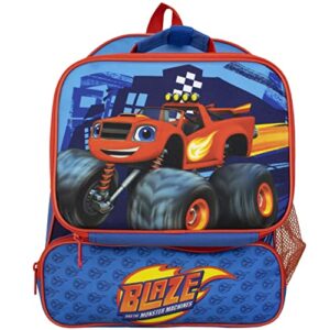 Blaze and the Monster Machines Kids Backpack and Lunch Bag Blue