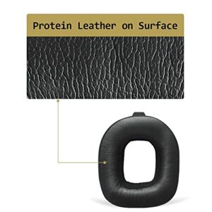 MQDITH Soft Protein Leather Replacement Ear Pads Headband Compatible with Astro A40 TR Headset