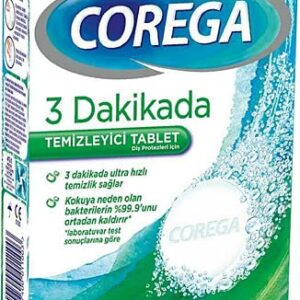 Corega Denture Cleanser 3 Minutes Rapid Action 30 tablet