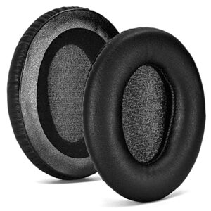 059 ear pads - defean replacement ear cushion cover compatible with mpow 059 / h5 / h1 / h4 / h21 / bh059a bluetooth headphones,softer leather,high-density noise cancelling foam