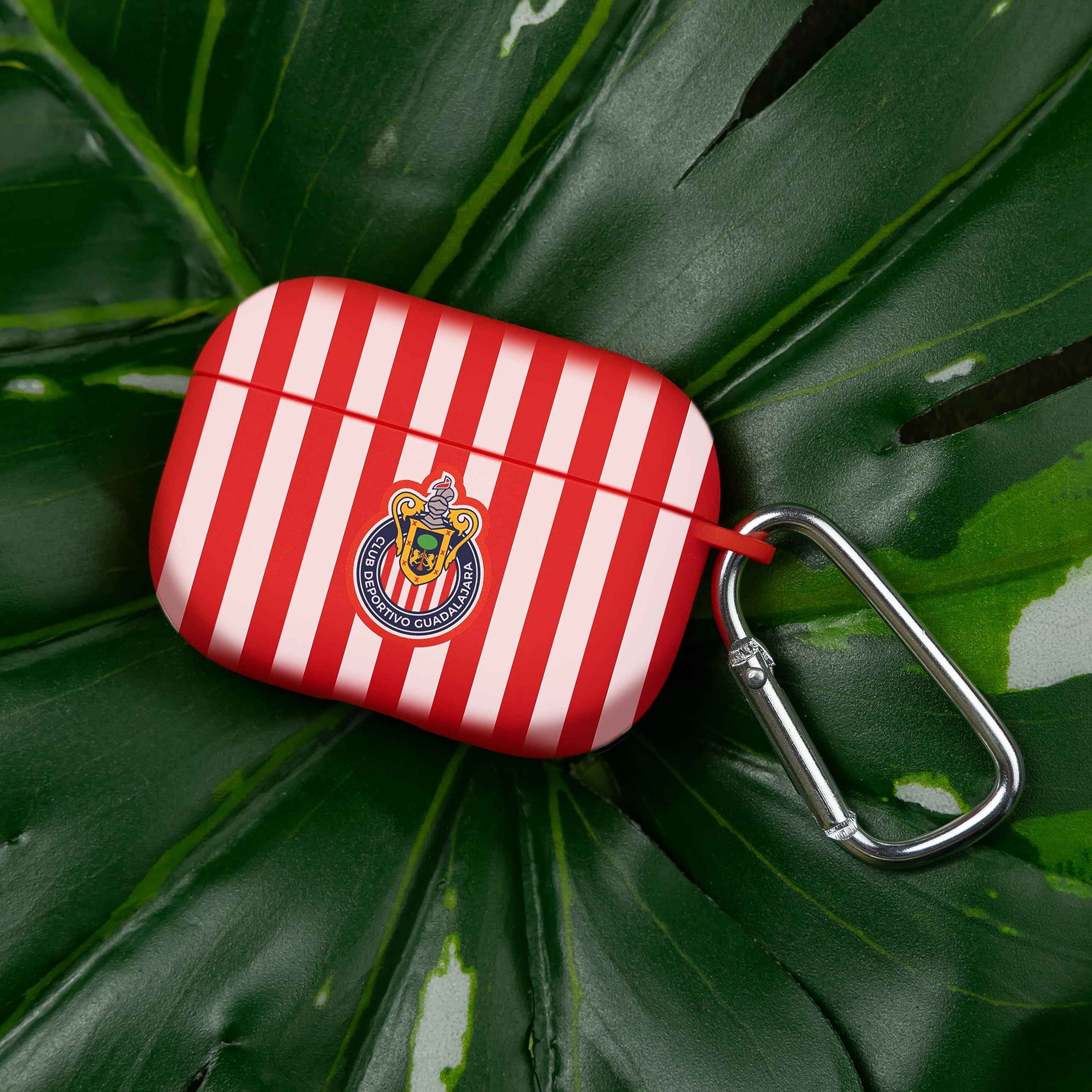 AFFINITY BANDS Chivas de Guadalajara HD Case Cover Compatible with Apple AirPods Pro (Stripes)