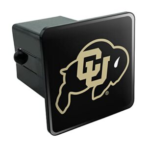 university of colorado logo tow trailer hitch cover plug insert