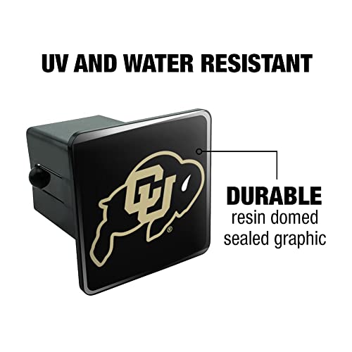 University of Colorado Logo Tow Trailer Hitch Cover Plug Insert