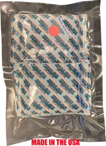 blazing foods 2,000 cc oxygen absorbers (20 packets) usa made long term food storage for mre, beef jerky, harvest right freeze dryer, dehydrated, and preserved foods - fda food safe