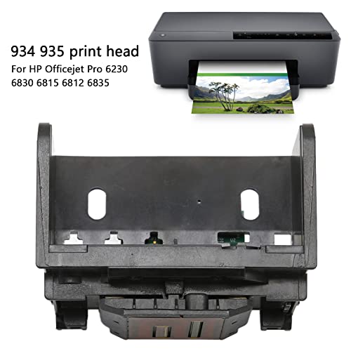 Printheads Replacement, Printhead Print Head,Print Head Wear Resistant 934 935 Print Head Nozzle Replacement for HP Officejet Pro 6230 6830 6815 6812 6835 Printers