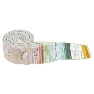 Citrus & Mint Designs Emma Rolie Polie 40 2.5-inch Strips Jelly Roll Riley Blake Designs RP-12210-40