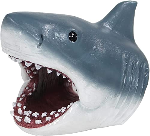 Penn-Plax Jaws Officially Licensed 2-Piece Aquarium Ornament Bundle – Includes Boat Attack and Shark Swim-Through – Small