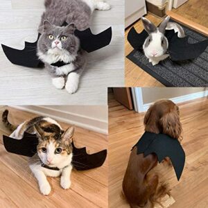 TOLOG Dog Costume Bat Wings for Small Medium Dog & Cat Halloween Pet Costumes Bats Cosplay Cute Puppy Party Dress Up Apparel