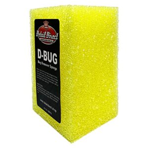 detail direct d-bug scrubber sponge for car detailing, yellow