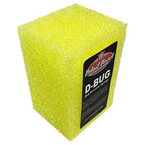 DETAIL DIRECT D-Bug Scrubber Sponge for Car Detailing, Yellow