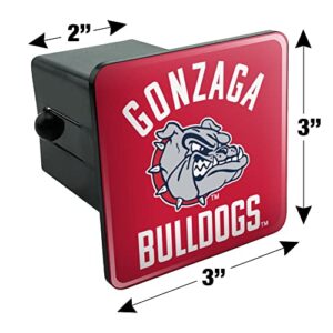 Gonzaga University Bulldogs Tow Trailer Hitch Cover Plug Insert