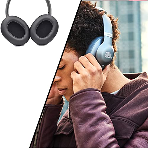 Aiivioll Soft Protein Leather Ear Pads for Everest 710 Headphone Replacement Earpad Memory Foam Sponge Earphone Sleeve Without Buckle（Black）