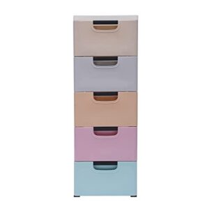 tfcfl drawers dresser storage cabinet with 5 drawer stackable vertical closet drawers dresser with wheels organizer units for bedroom living room